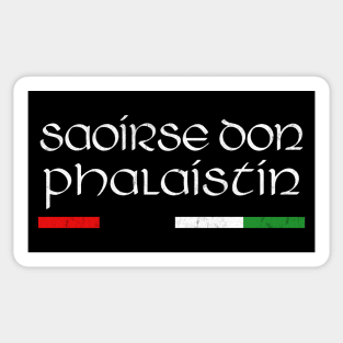 Saoirse Don Phalaistin Sticker